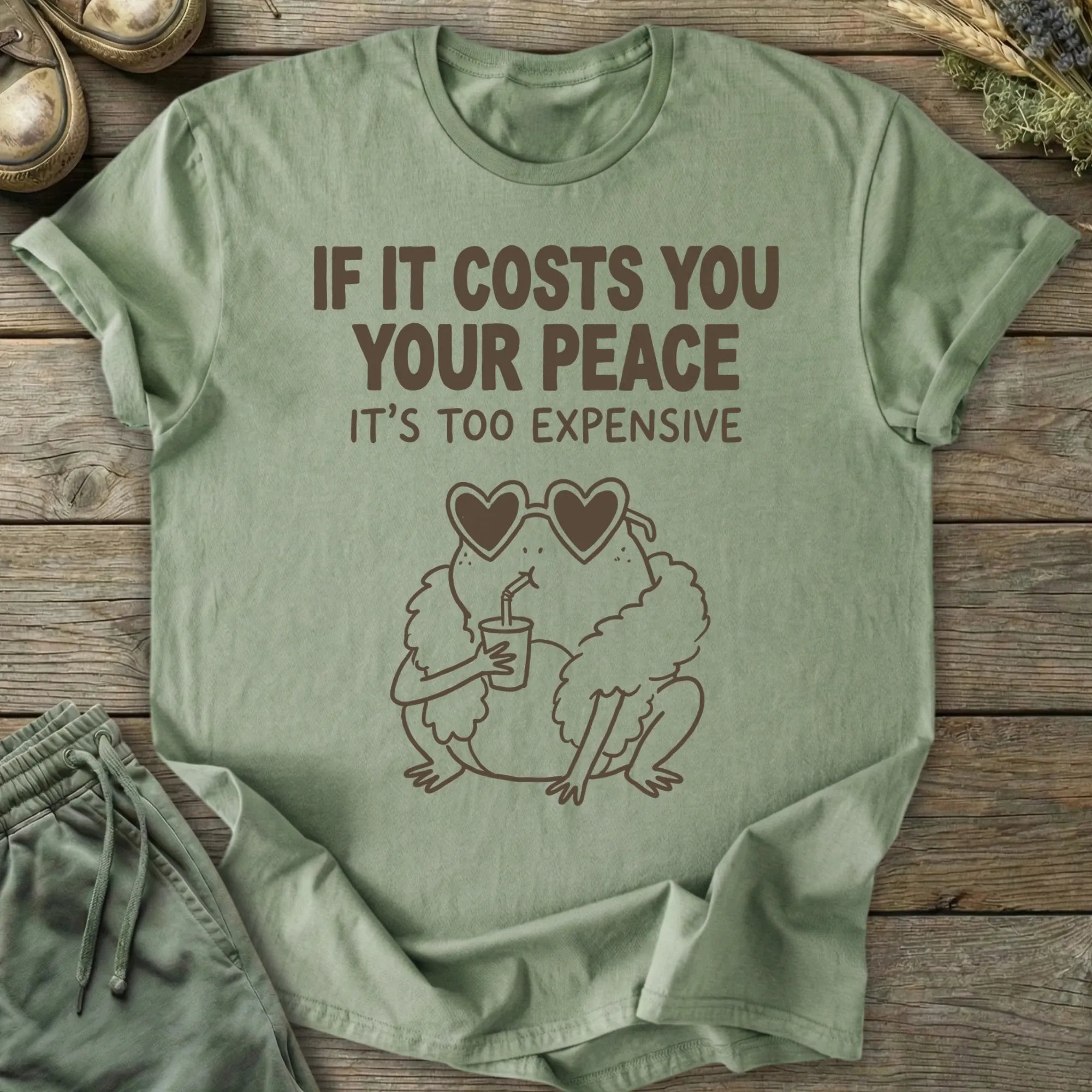 Printify T-Shirt Too Expensive T-Shirt