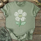 Printify T-Shirt Touch Grass Flower T-Shirt