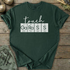 Printify T-Shirt Touch Grass Periodic Table T-Shirt