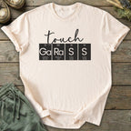 Printify T-Shirt Touch Grass Periodic Table T-Shirt