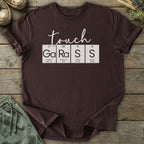 Printify T-Shirt Touch Grass Periodic Table T-Shirt