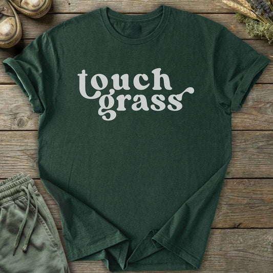 Printify T-Shirt Touch Grass T-Shirt