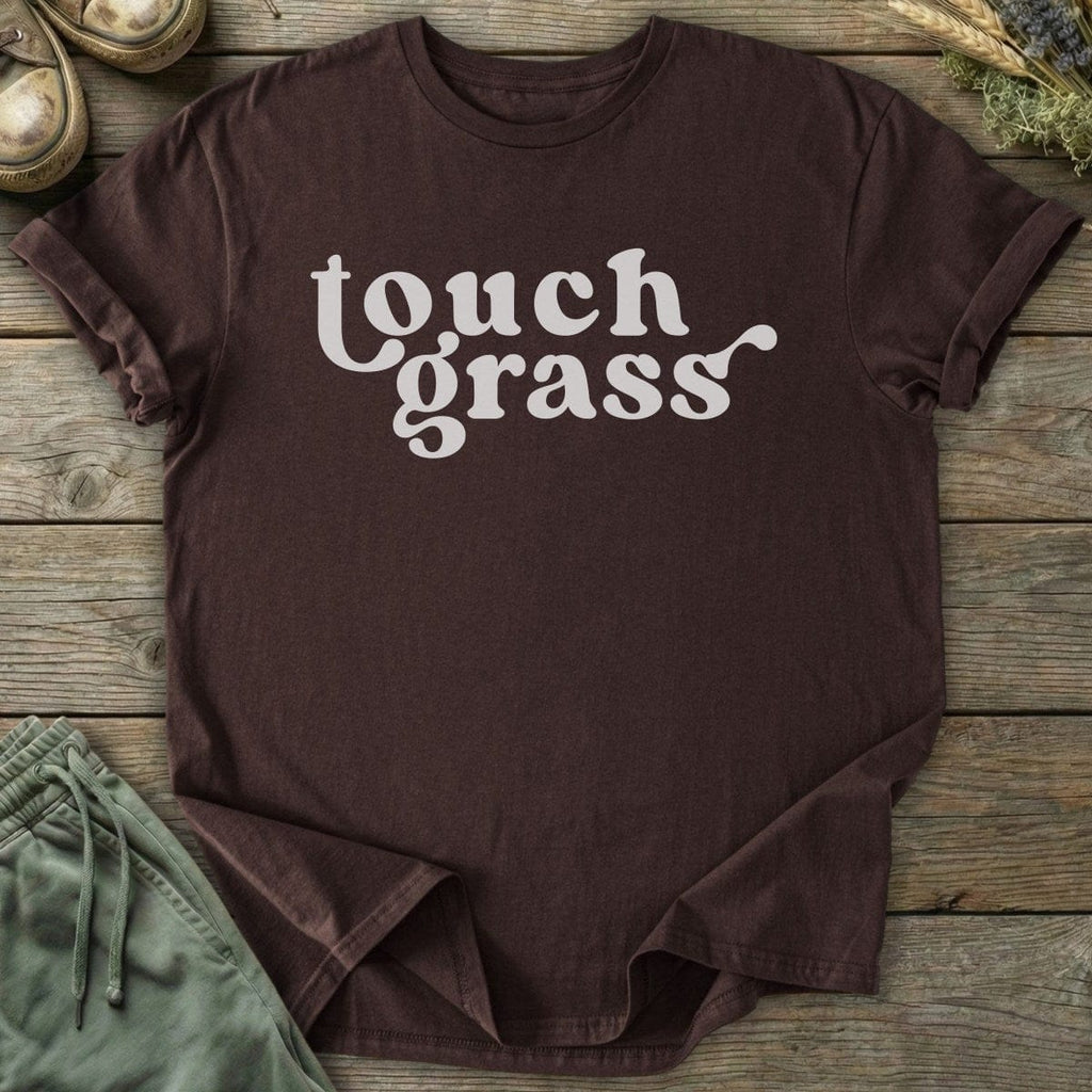 Printify T-Shirt Touch Grass T-Shirt