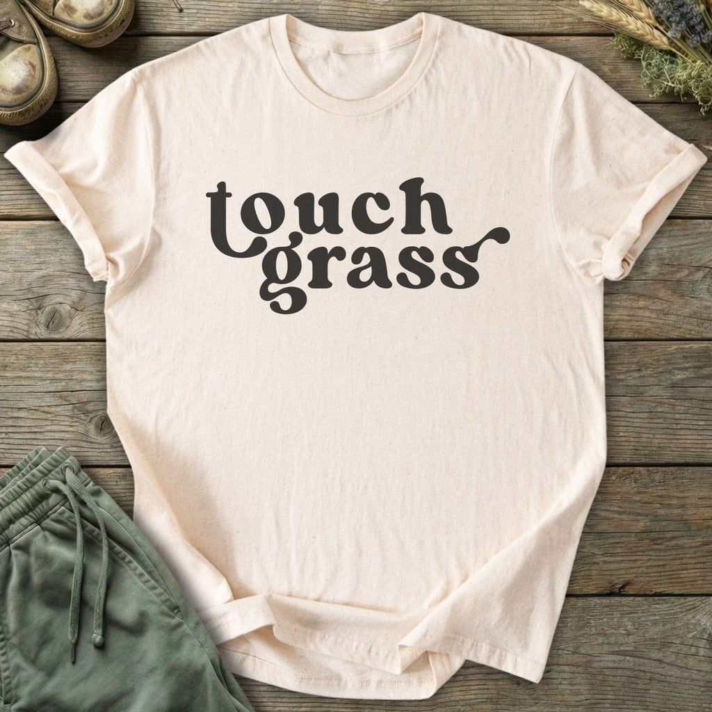 Printify T-Shirt Touch Grass T-Shirt