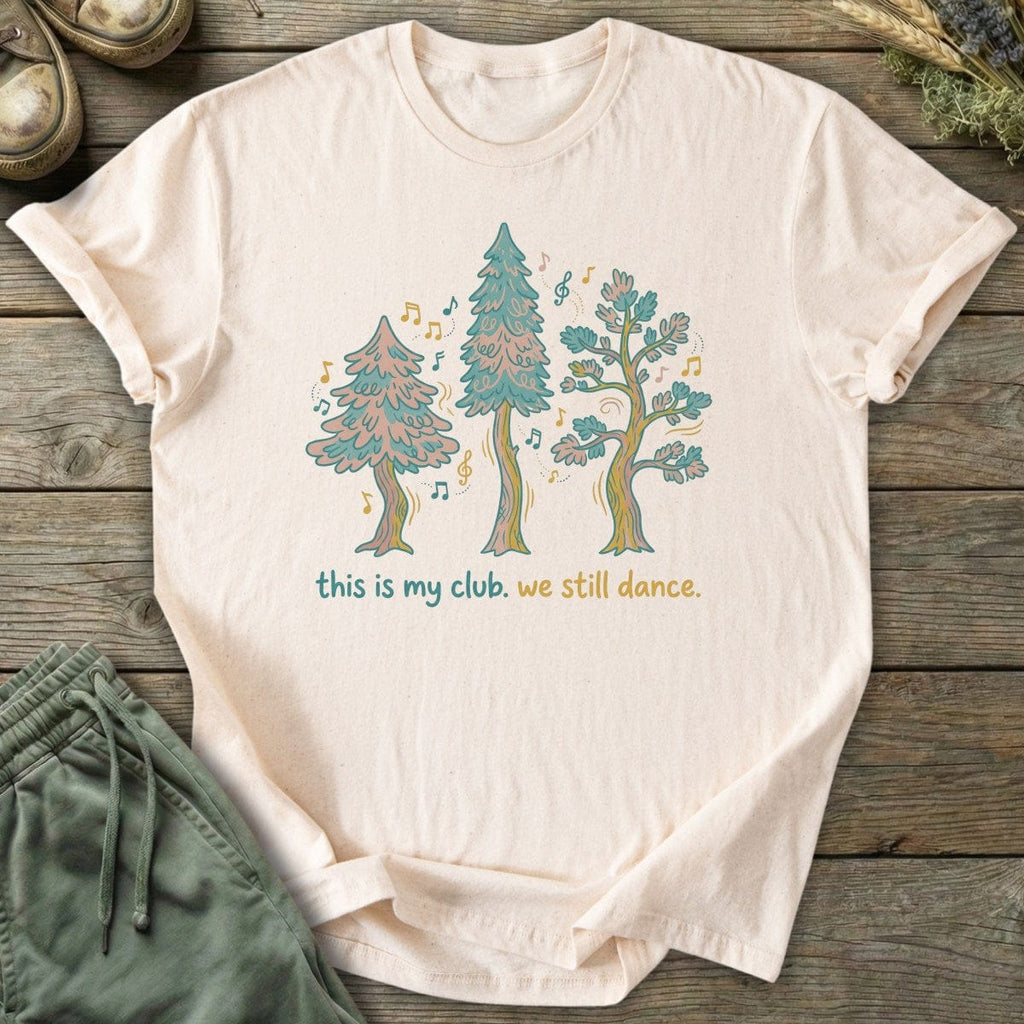 Printify T-Shirt Tree Dance Club T-Shirt