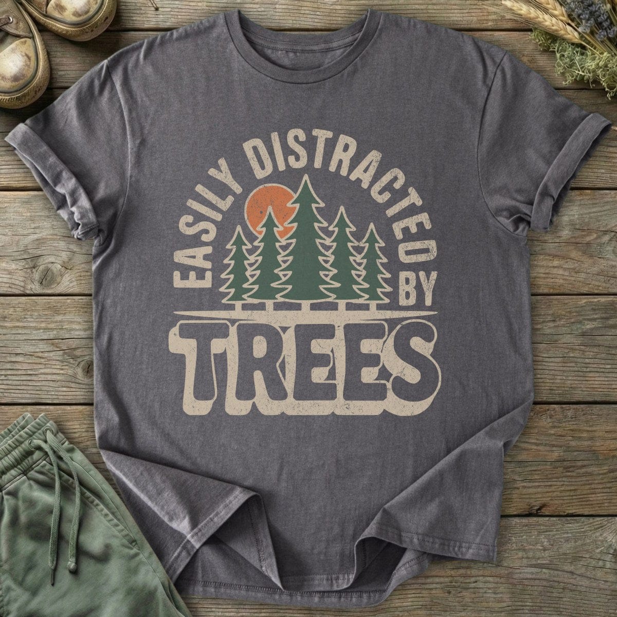 Printify T-Shirt Tree Distraction T-Shirt
