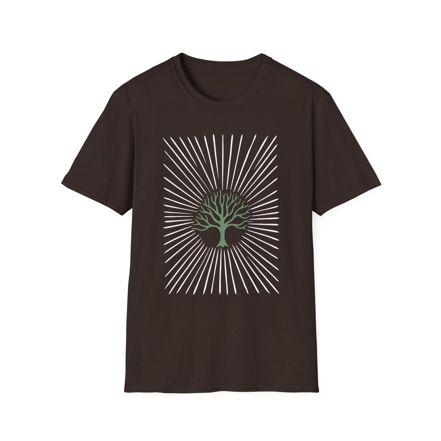 Printify T-Shirt Tree Rays T-Shirt