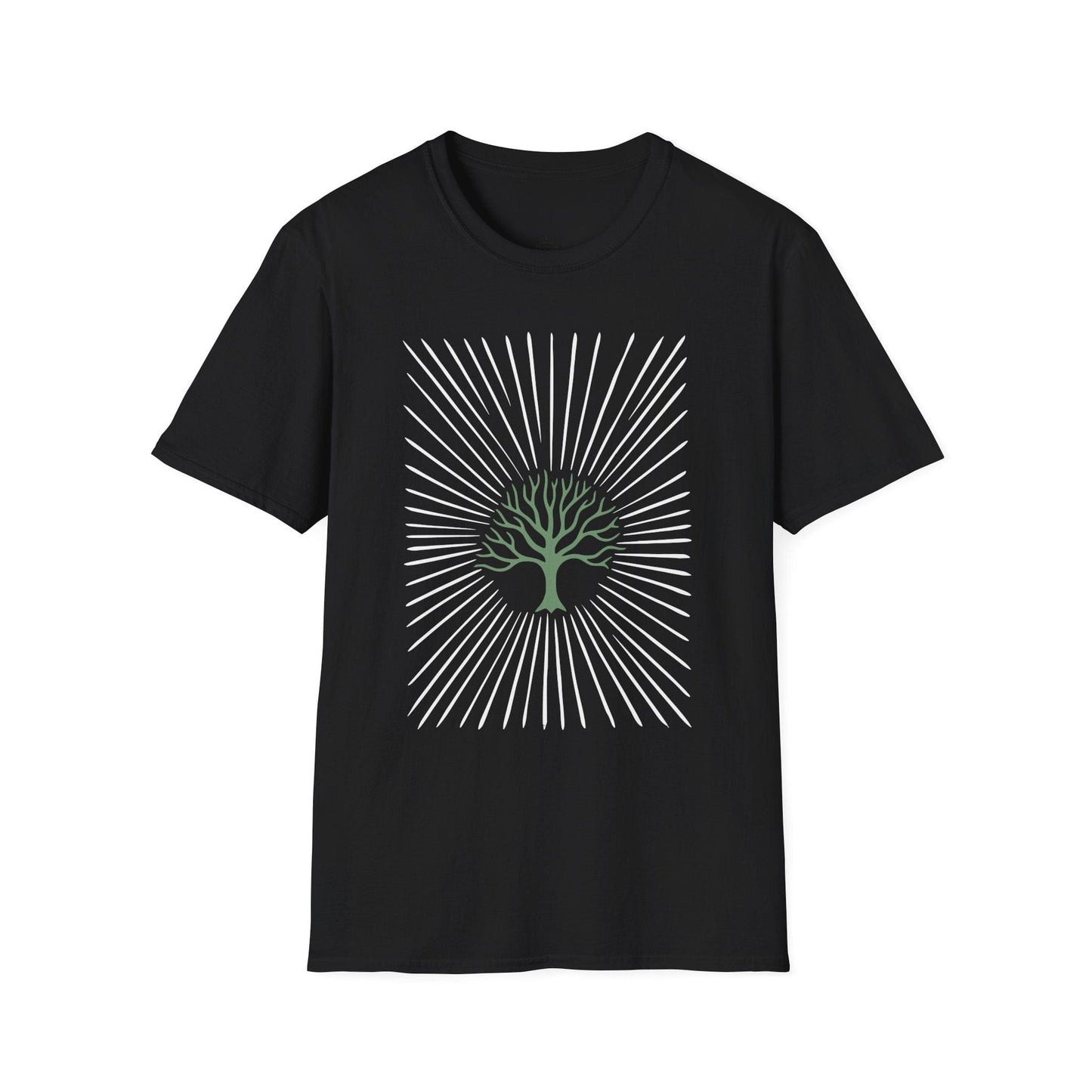 Printify T-Shirt Tree Rays T-Shirt