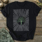 Printify T-Shirt Tree Rays T-Shirt