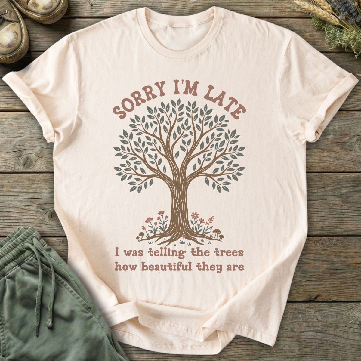 Printify T-Shirt Trees Are Beautiful T-Shirt