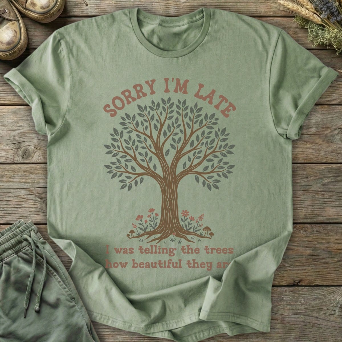 Printify T-Shirt Trees Are Beautiful T-Shirt