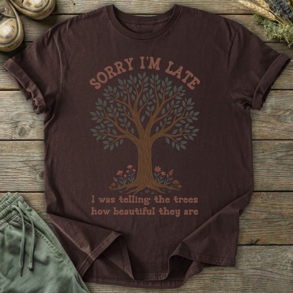 Printify T-Shirt Trees Are Beautiful T-Shirt