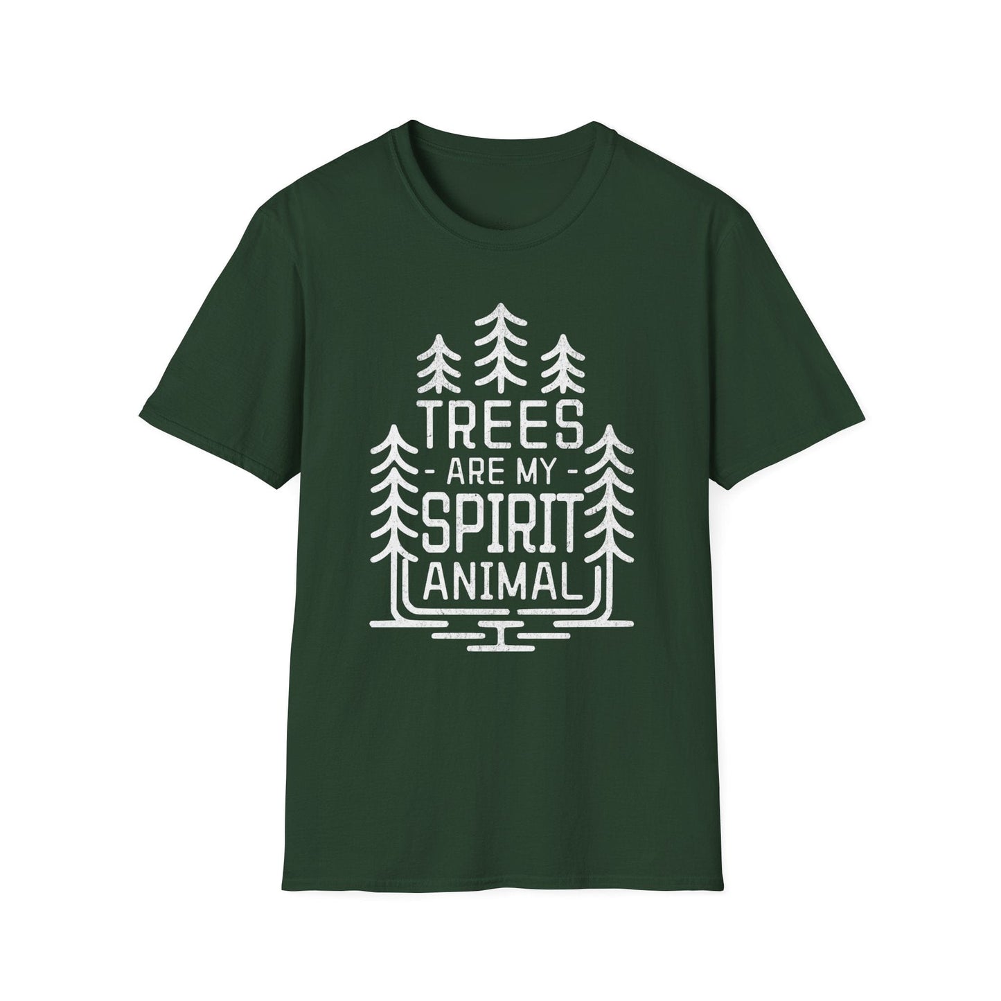 Printify T-Shirt Trees Are My Spirit Animal T-Shirt