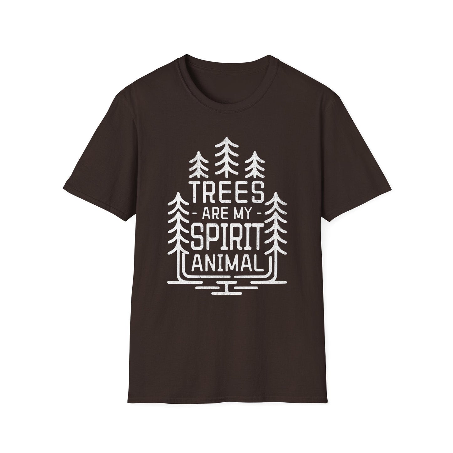 Printify T-Shirt Trees Are My Spirit Animal T-Shirt