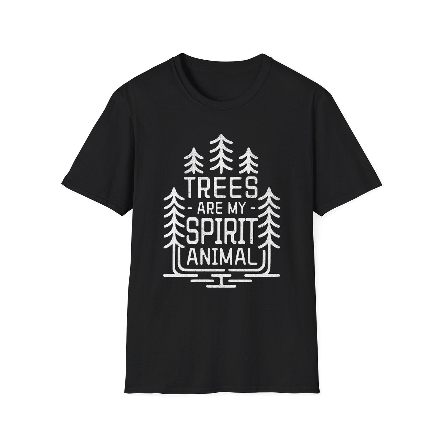 Printify T-Shirt Trees Are My Spirit Animal T-Shirt