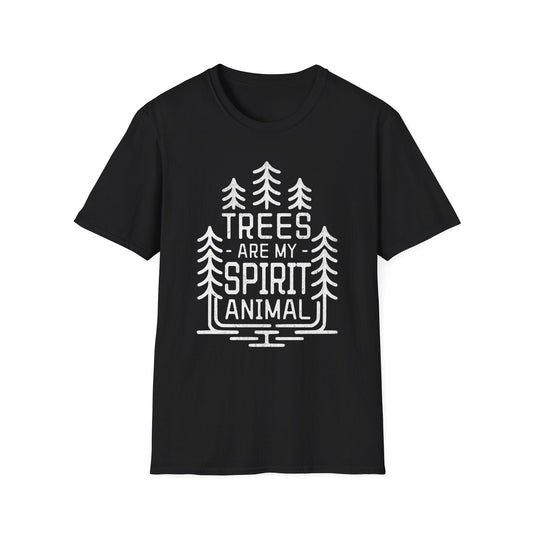 Printify T-Shirt Trees Are My Spirit Animal T-Shirt