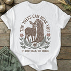 Printify T-Shirt Trees Hear You Deer T-Shirt