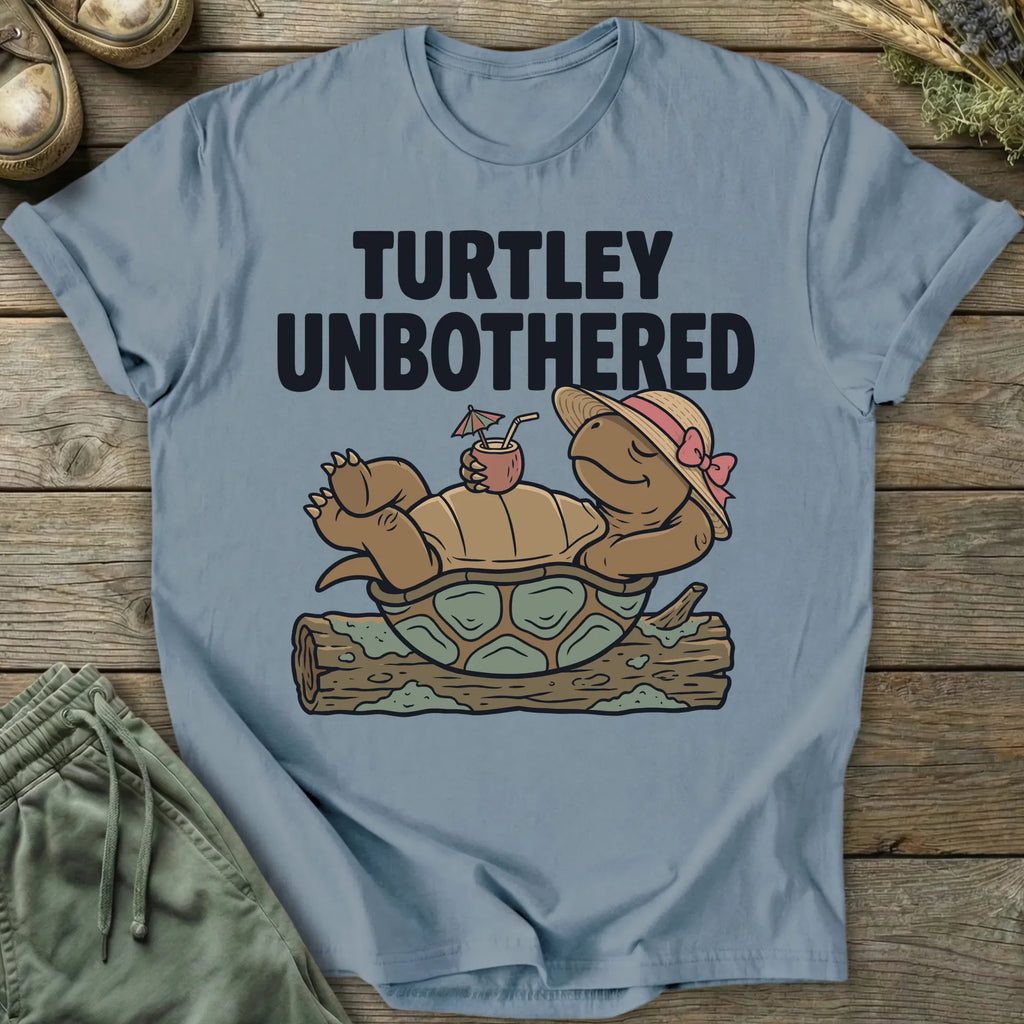 Printify T-Shirt Turtley Unbothered T-Shirt
