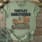 Printify T-Shirt Turtley Unbothered T-Shirt