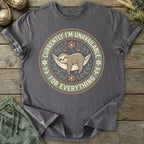 Printify T-Shirt Unavailable For Everything T-Shirt