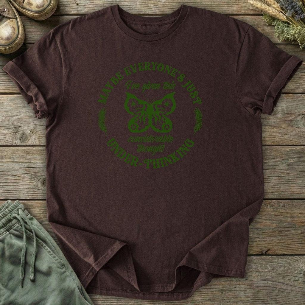 Printify T-Shirt Under Thinking T-Shirt