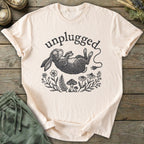 Printify T-Shirt Unplugged Rabbit T-Shirt