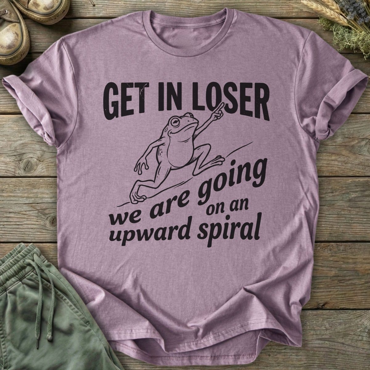Printify T-Shirt Upward Spiral T-Shirt