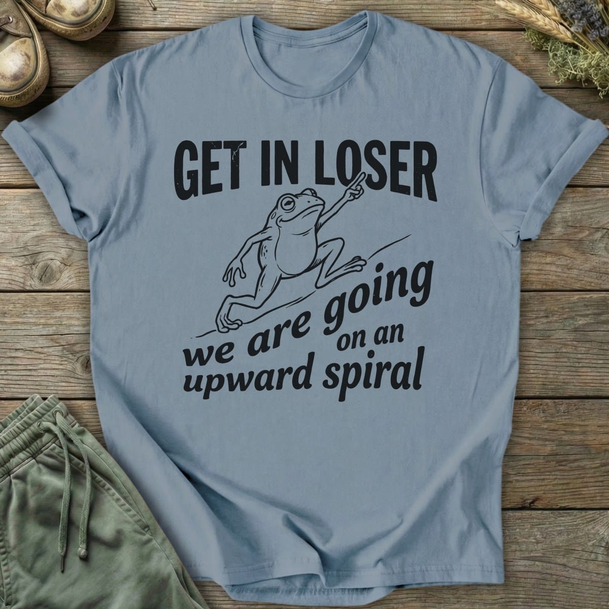 Printify T-Shirt Upward Spiral T-Shirt