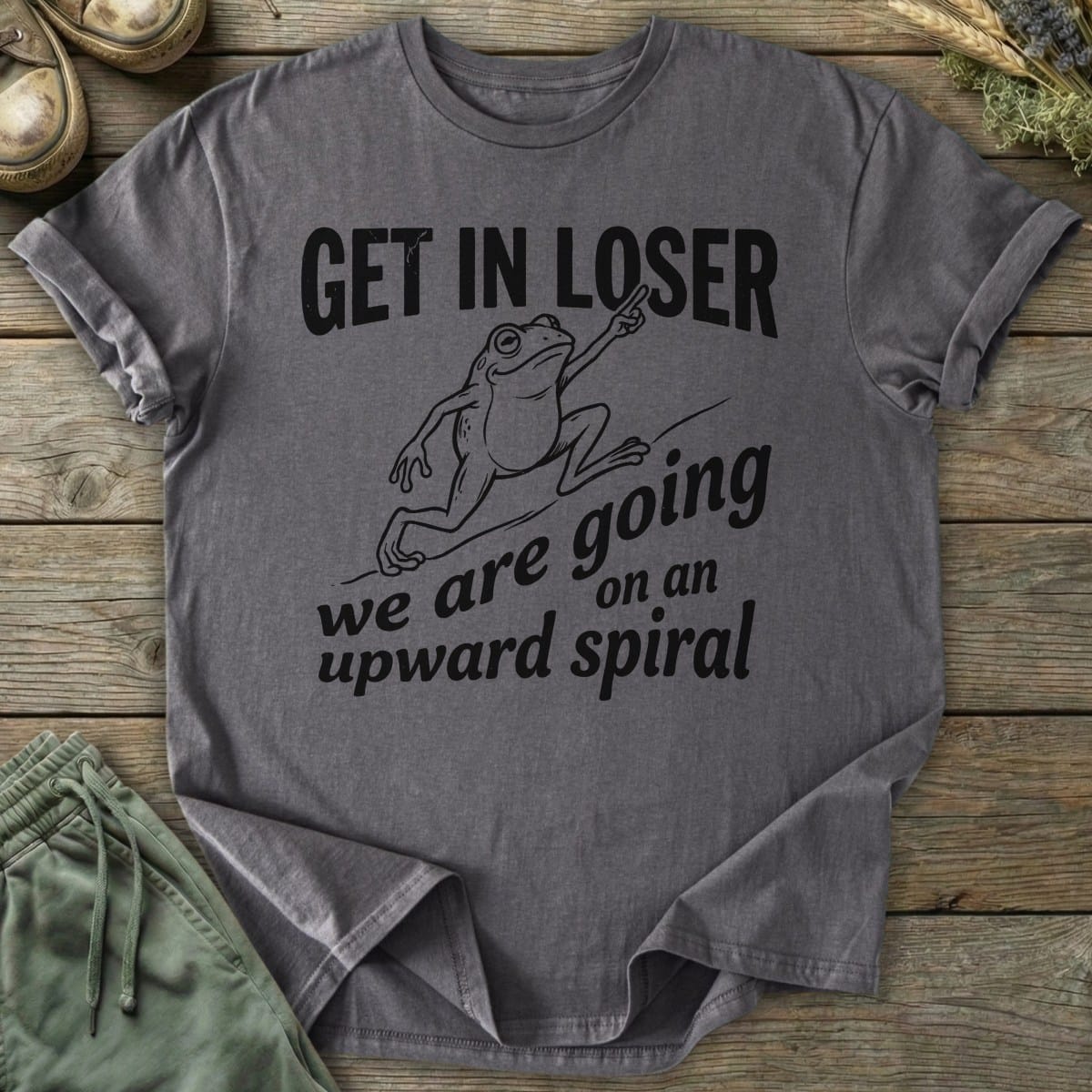 Printify T-Shirt Upward Spiral T-Shirt