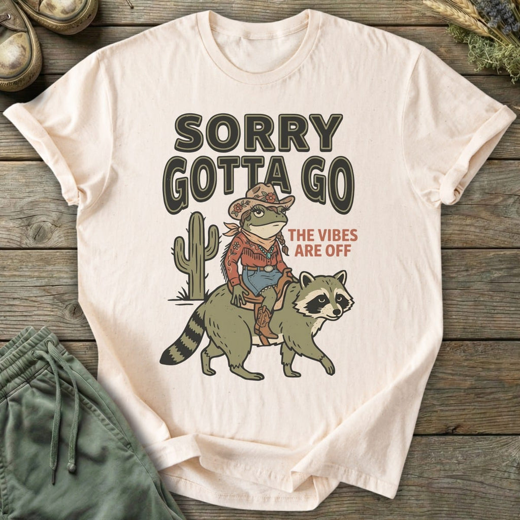 Printify T-Shirt Vibes Are Off T-Shirt
