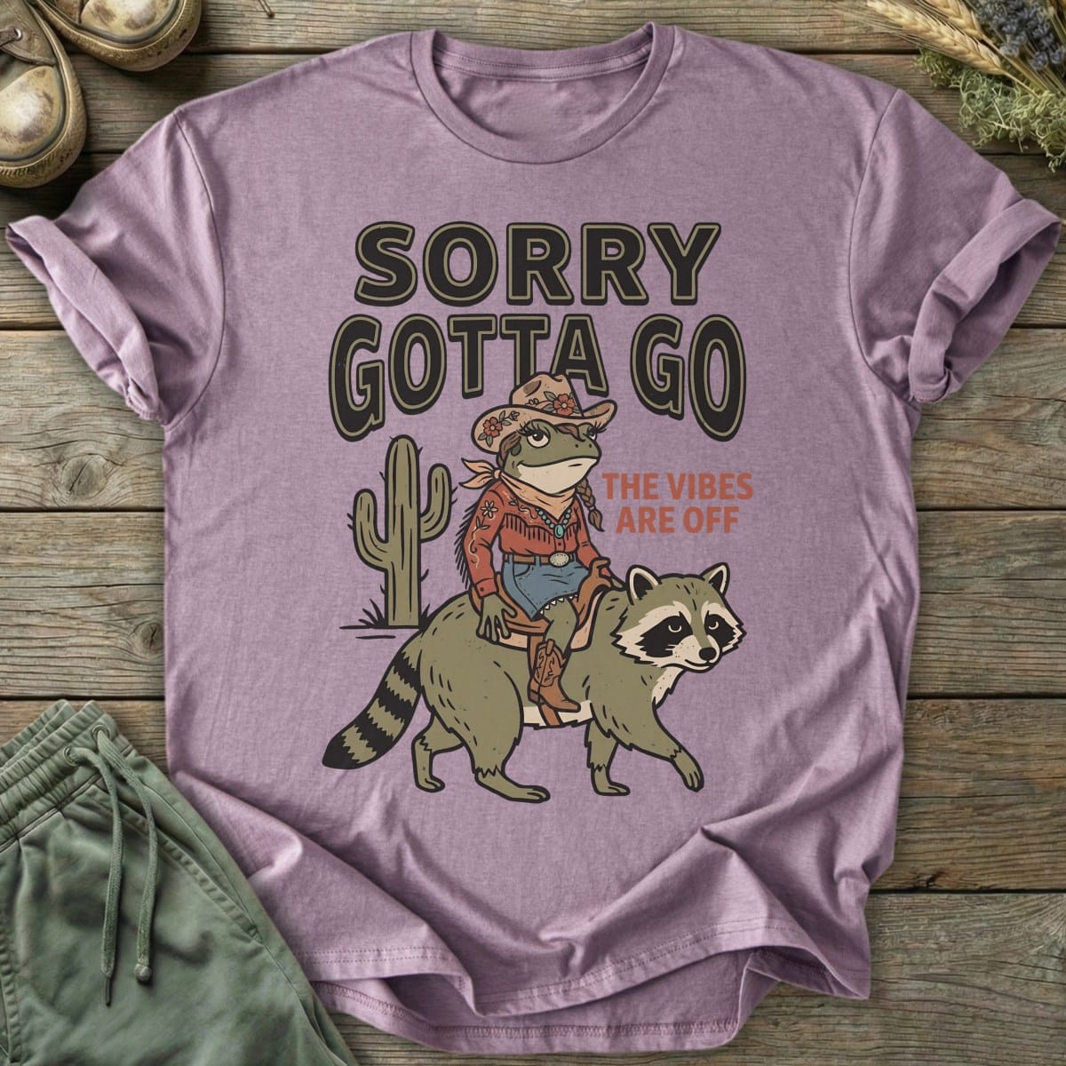 Printify T-Shirt Vibes Are Off T-Shirt