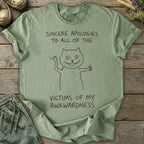 Printify T-Shirt Victims Of My Awkwardness T-Shirt