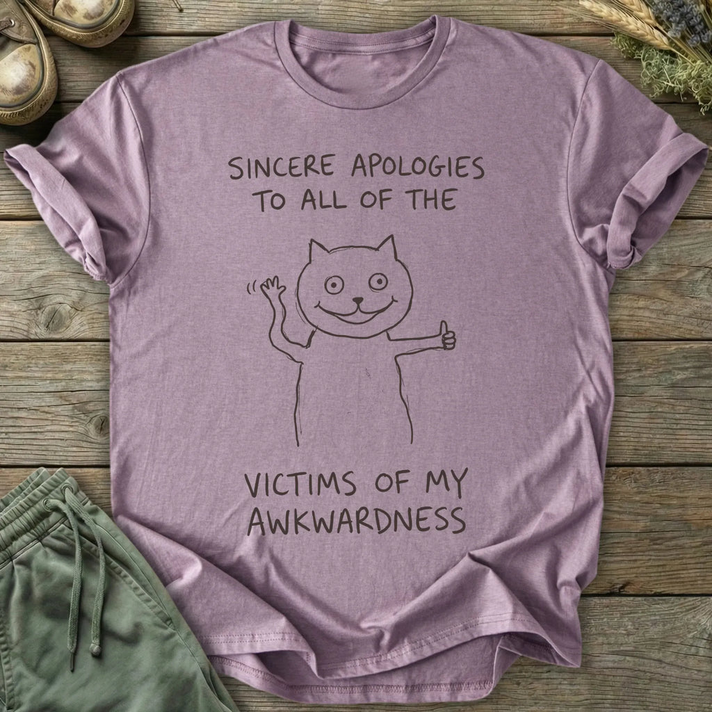 Printify T-Shirt Victims Of My Awkwardness T-Shirt