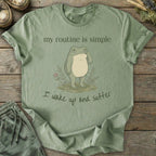 Printify T-Shirt Wake Up And Suffer T-Shirt