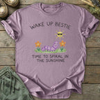Printify T-Shirt Wake Up Bestie T-Shirt