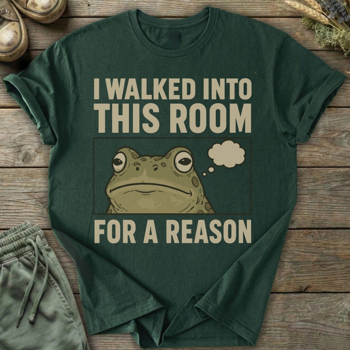 Printify T-Shirt Walked Into This Room T-Shirt