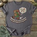 Printify T-Shirt Walking Off Conversations T-Shirt
