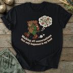 Printify T-Shirt Walking Off Conversations T-Shirt