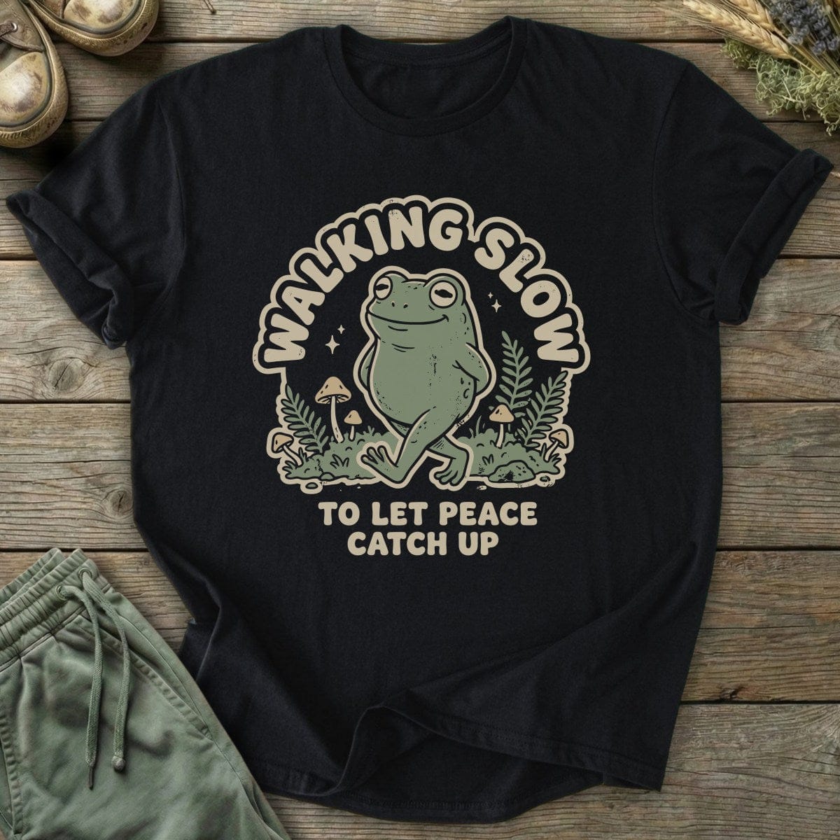 Printify T-Shirt Walking Slow T-Shirt