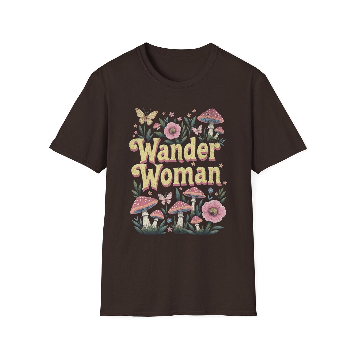 Printify T-Shirt Wander Woman Mushroom T-Shirt