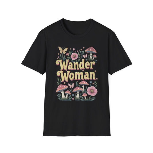 Printify T-Shirt Wander Woman Mushroom T-Shirt