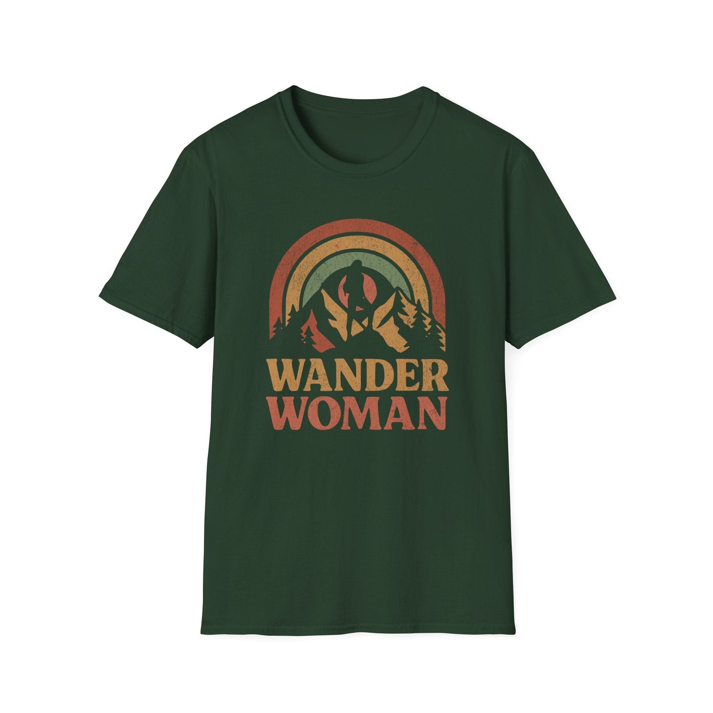 Printify T-Shirt Wander Woman Rainbow T-Shirt