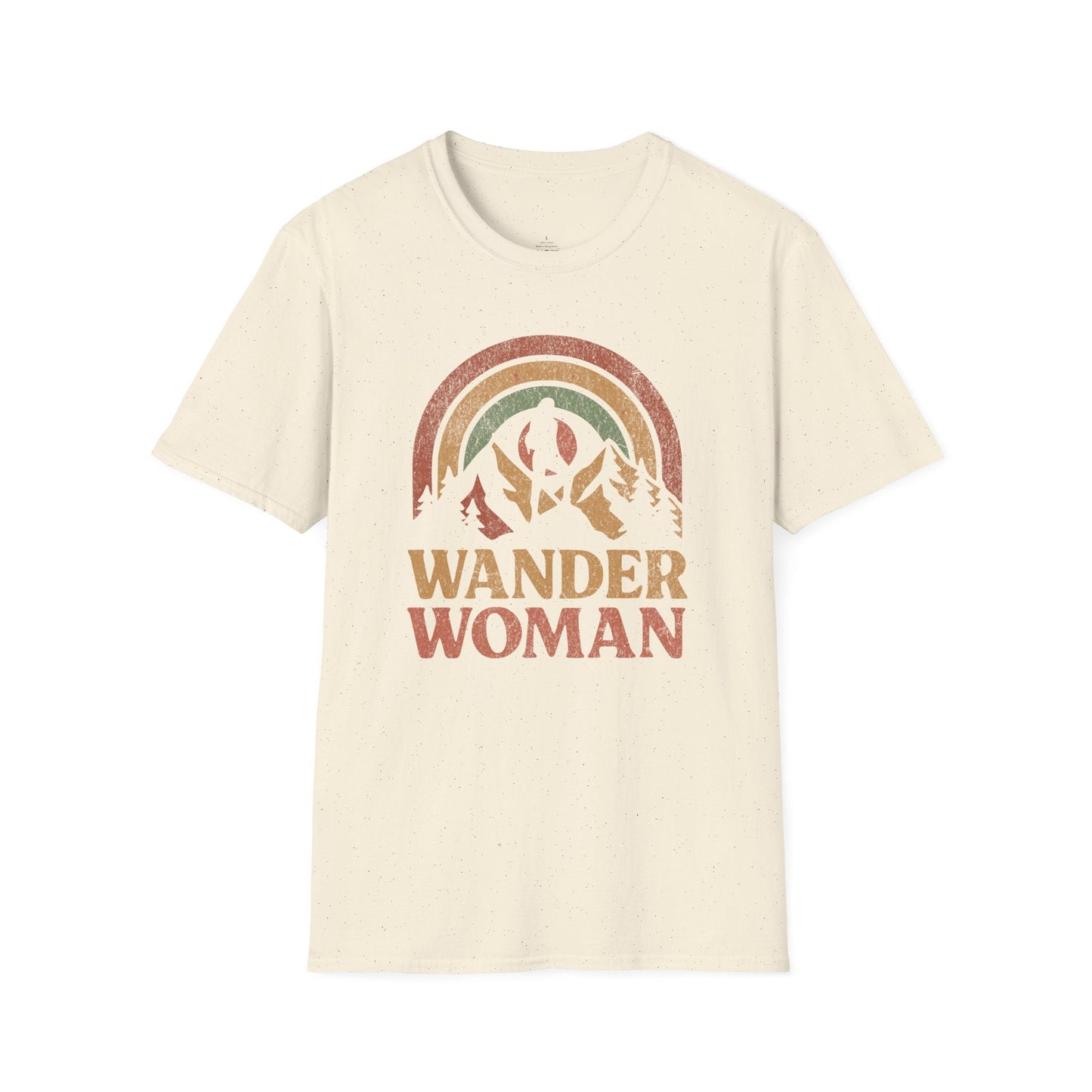 Printify T-Shirt Wander Woman Rainbow T-Shirt