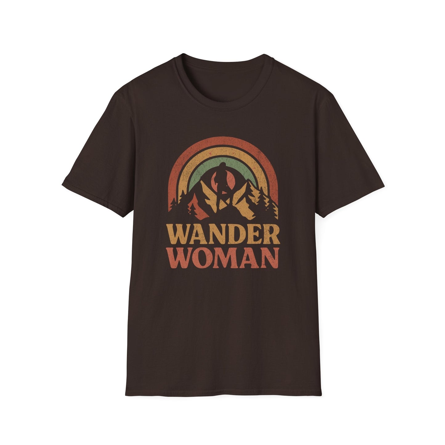 Printify T-Shirt Wander Woman Rainbow T-Shirt