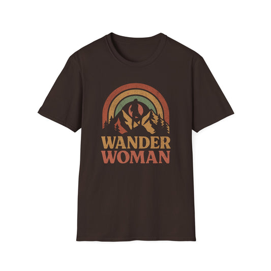 Printify T-Shirt Wander Woman Rainbow T-Shirt