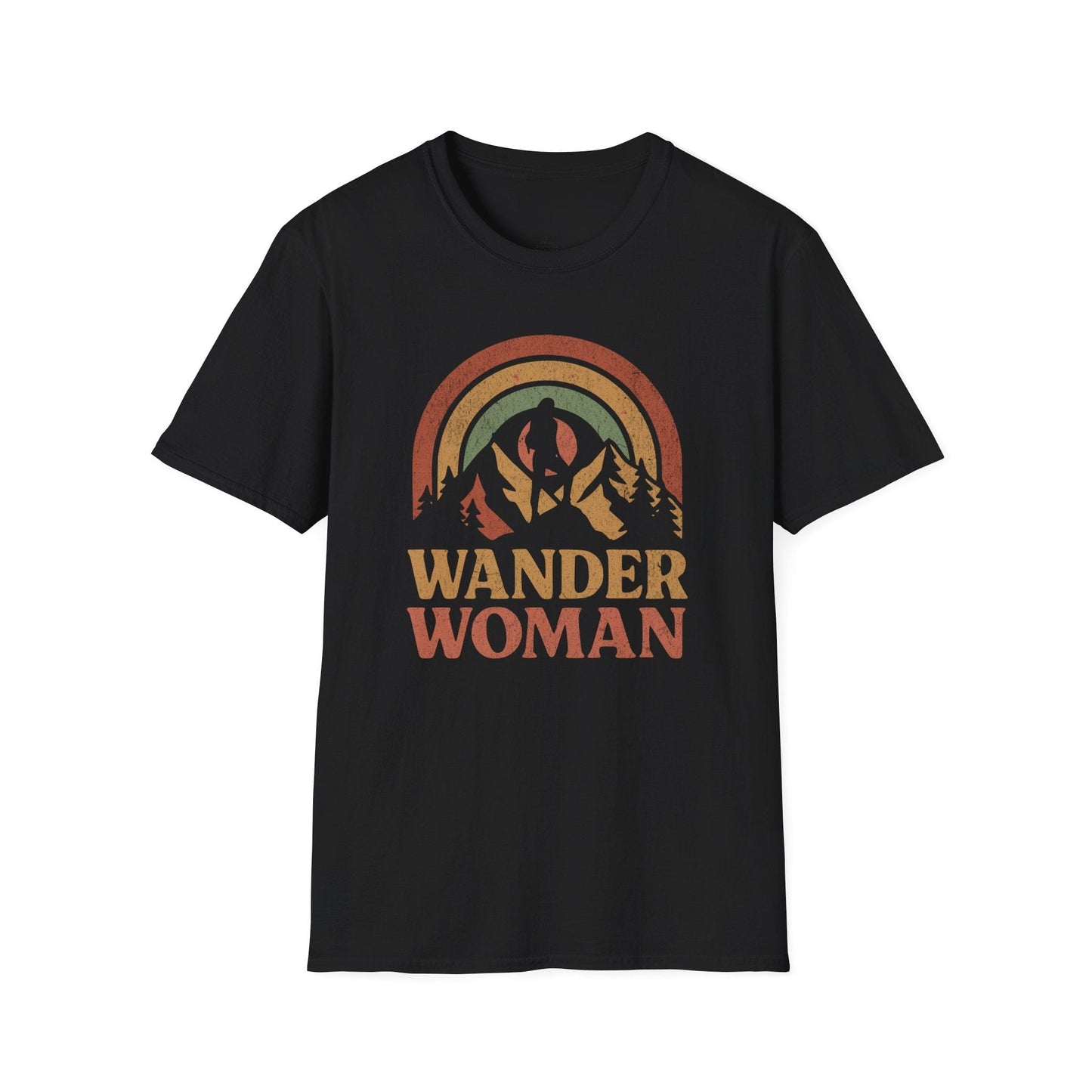 Printify T-Shirt Wander Woman Rainbow T-Shirt