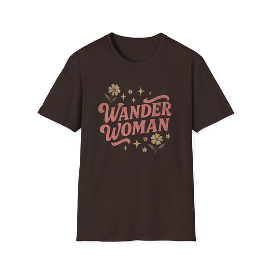 Printify T-Shirt Wander Woman Retro T-Shirt