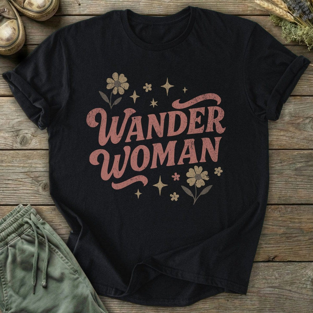 Printify T-Shirt Wander Woman Retro T-Shirt