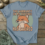 Printify T-Shirt Warranty On Patience T-Shirt