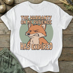 Printify T-Shirt Warranty On Patience T-Shirt